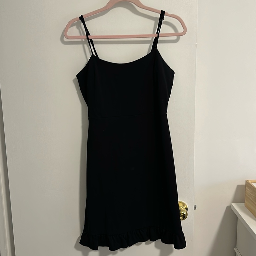 Lulu’s black cocktail dress size medium